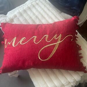 CHRISTMAS ACCENT PILLOW